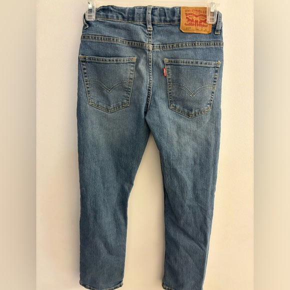 LEVIS Slim Straight Jeans, Size 10 Kids, Regular length. Medium Blue. 2 Pairs! - Picture 6 of 8